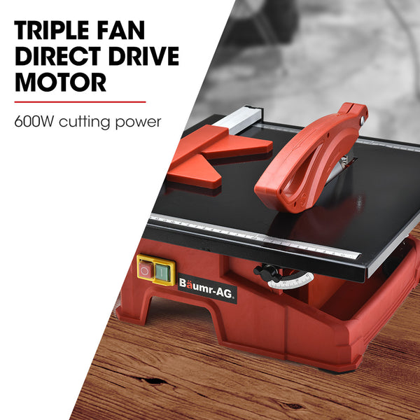 Baumr Ag 600W Electric Tile Saw Cutter With 180Mm (7") Blade Placeholder