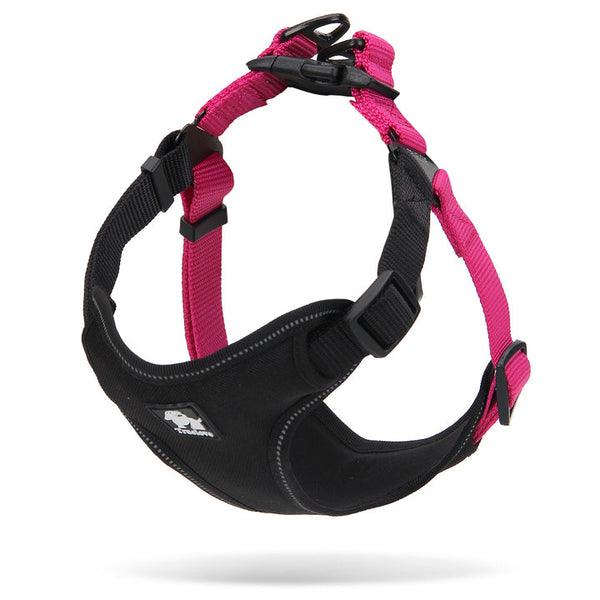 True Love Urban Dog Harness Pink M Harnesses