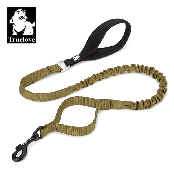 True Love Military Dog Leash 2.5 Cm Width And 1.4 Length Army Green Leads & Head Collars