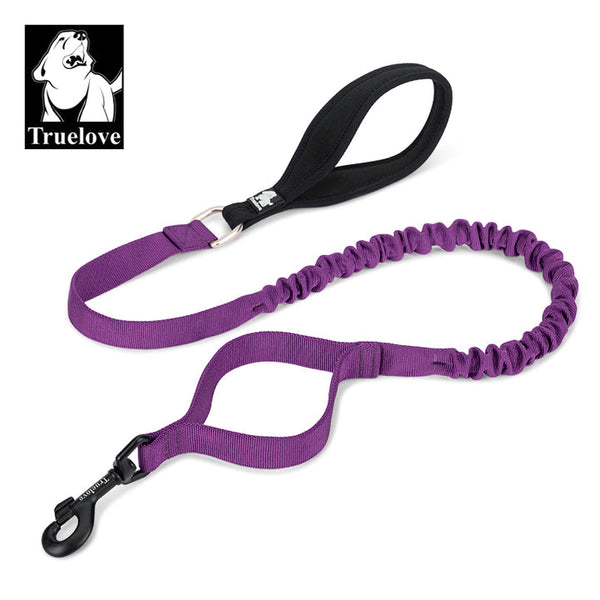True Love Military Dog Leash 1.5 Cm Width And 1.4 Length Purple S Leads & Head Collars