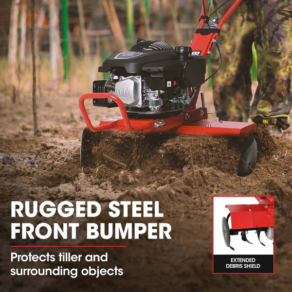 Baumr Ag 150Cc Garden Tiller Cultivator Petrol Rototiller 4 Stroke Soil Power Rotary Hoe Trampolines