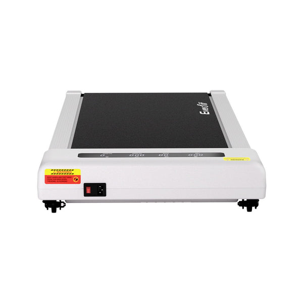 Everfit Treadmill Electric Walking Pad Incline Under Desk Home Gym 380Mm White Treadmills