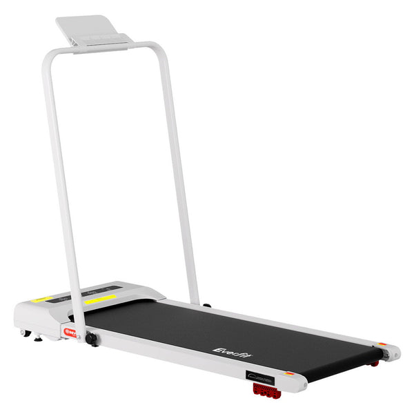 Everfit Treadmill Electric Walking Pad Incline Under Desk 380Mm White Treadmills