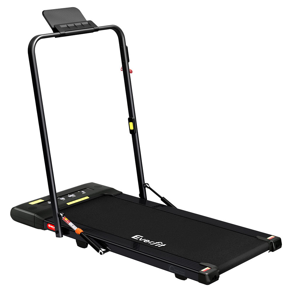 Everfit Treadmill Electric Walking Pad Under Desk Home Gym Fitness 400Mm Black Treadmills