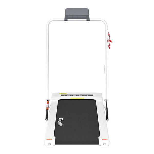 Everfit Treadmill Electric Walking Pad Under Desk Home Gym Fitness 400Mm White Treadmills