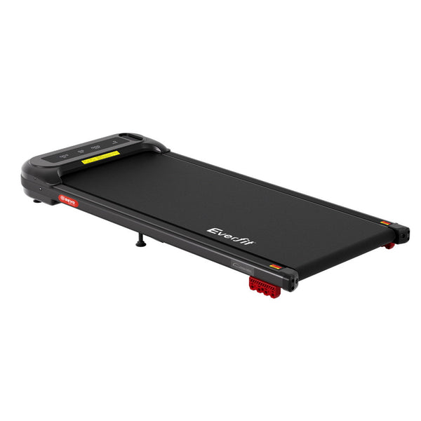 Everfit Treadmill Electric Walking Pad With Incline Under Desk Home Gym Black Treadmills