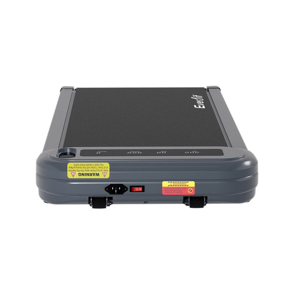 Everfit Treadmill Electric Walking Pad With Incline Under Desk Home Gym Grey Treadmills