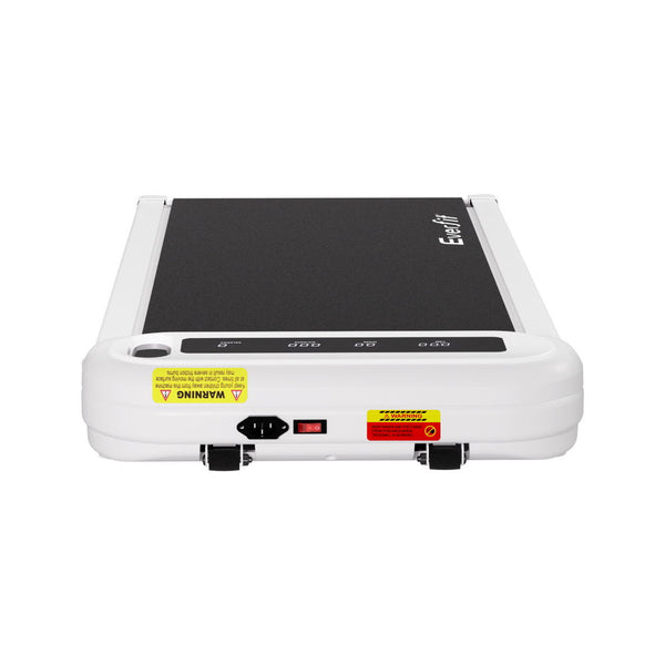Everfit Treadmill Electric Walking Pad With Incline Under Desk Home Gym White Treadmills
