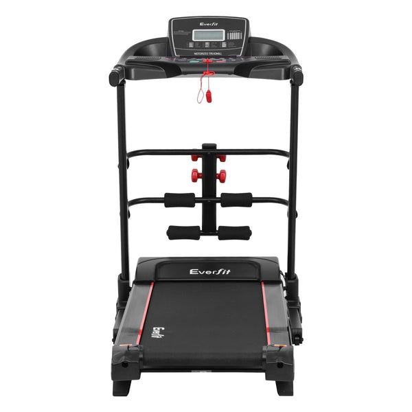 Everfit Treadmill Electric Home Gym Fitness Exercise Machine W/ Sit Up Bar 420Mm Treadmills