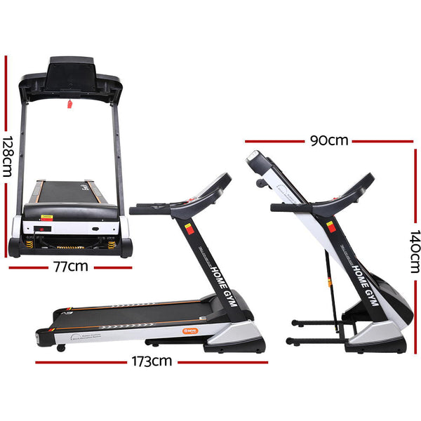 Everfit Electric Treadmill Auto Incline Cardio Equipment For Home Gym


Everfit Treadmills