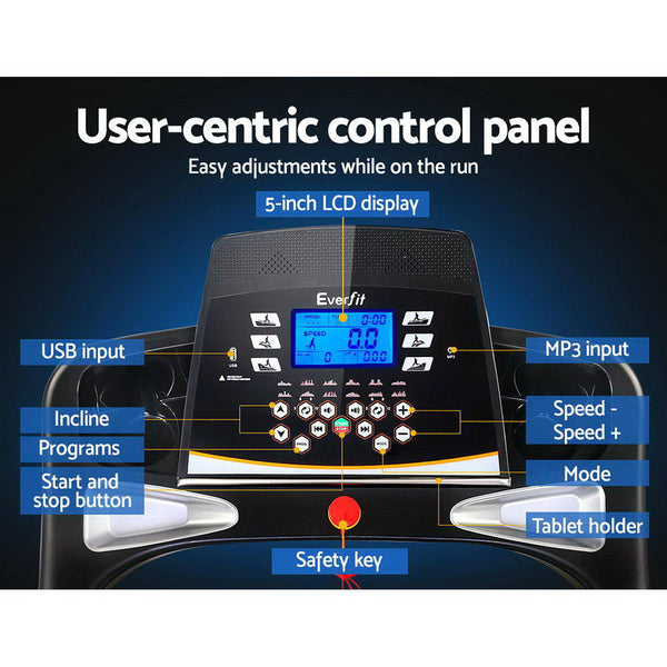 Everfit Electric Treadmill Auto Incline Cardio Equipment For Home Gym


Everfit Treadmills