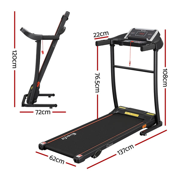 Everfit Electric Treadmill Home Gym Cardio Fitness Equipment Treadmills