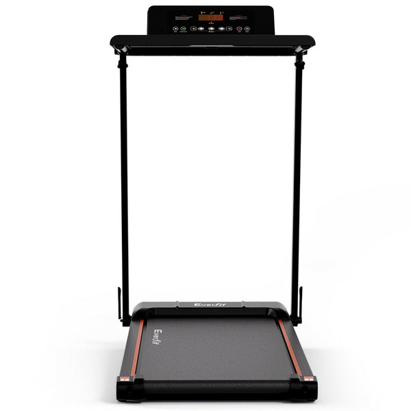 Everfit Treadmill Electric Walking Pad Foldable Incline For Home Office Gym Black Treadmills