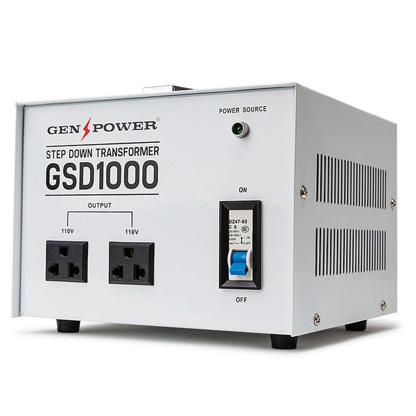 Genpower 1000W Step Down Transformer 240V 110V Stepdown Voltage Converter Au Us Step Down Transformers