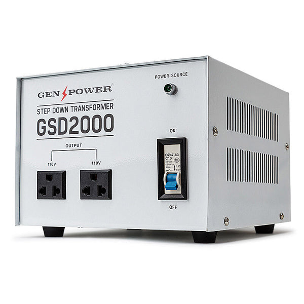Genpower Gsdseries Universal Power Supply Aussies Solid State Gsd2000 Step Down Transformers