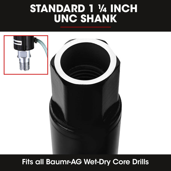 Baumr Ag Diamond Core Drill Bit 53Mm Concrete Wet Dry Tile Stone Brick Marble Drill Bits