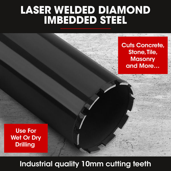 Baumr Ag Diamond Core Drill Bit 127Mm Concrete Wet Dry Tile Stone Brick Marble 1 1/4 Unc Drill Bits