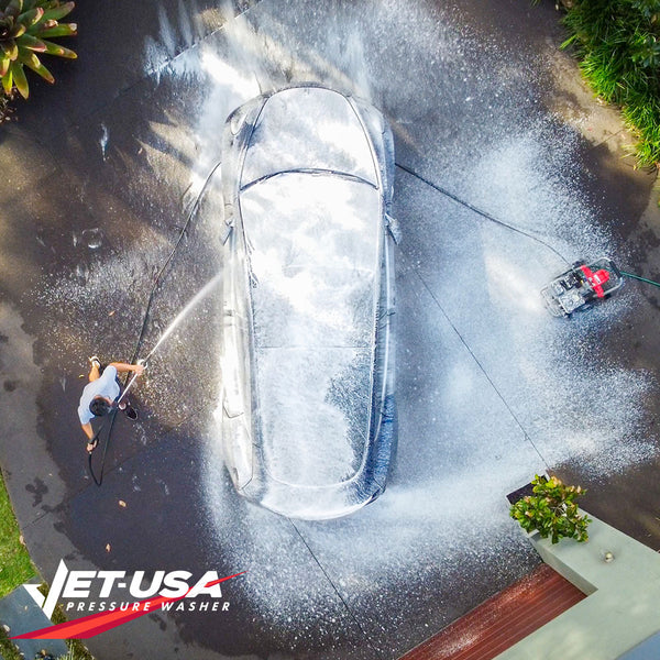 Jet Usa Soap Foam Snow Cannon With 1L Bottle Works Petrol And Some Electric Pressure Washers