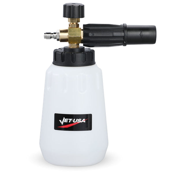 Jet Usa Soap Foam Snow Cannon With 1L Bottle Works Petrol And Some Electric Pressure Washers