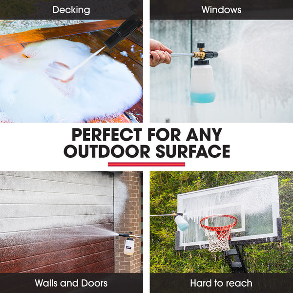 Jet Usa Jet Usa Soap Foam Snow Cannon With 1L Bottle Works Petrol And Some Electric Pressure Washers