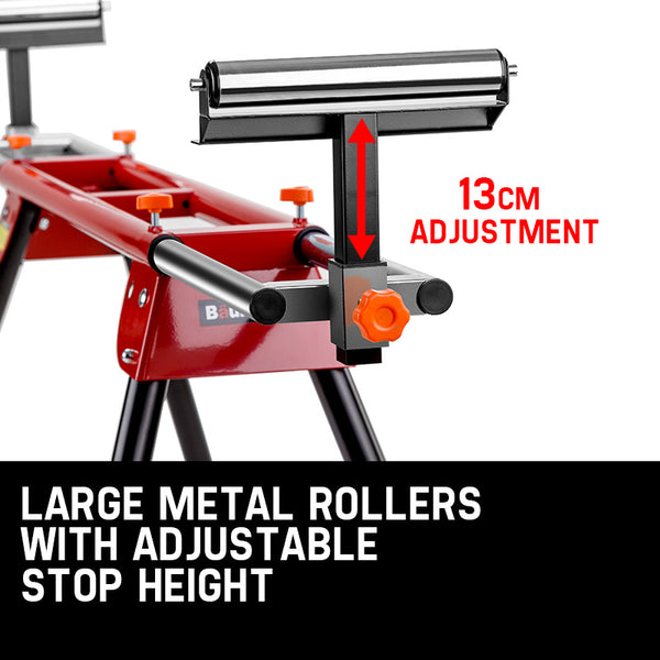 Baumr Ag Baumr Ag Mitre Saw Stand Universal Portable Drop Bench Table Work Benches