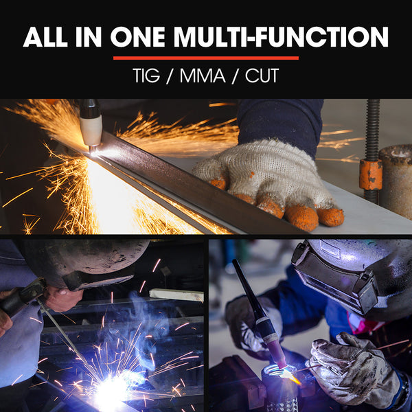 Rossi Ct 416 Mk Iii Tig/Mma Plasma Cutter Portable Inverter Welder Welding Inverter Welders