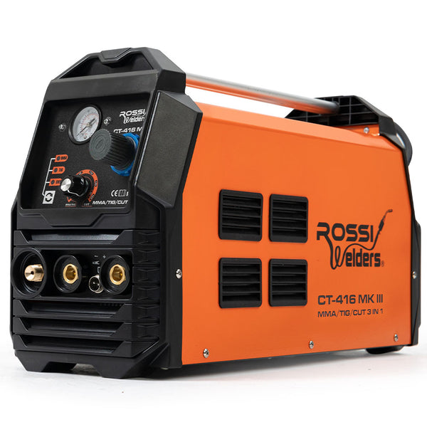 Rossi Ct 416 Mk Iii Tig/Mma Plasma Cutter Portable Inverter Welder Welding Inverter Welders