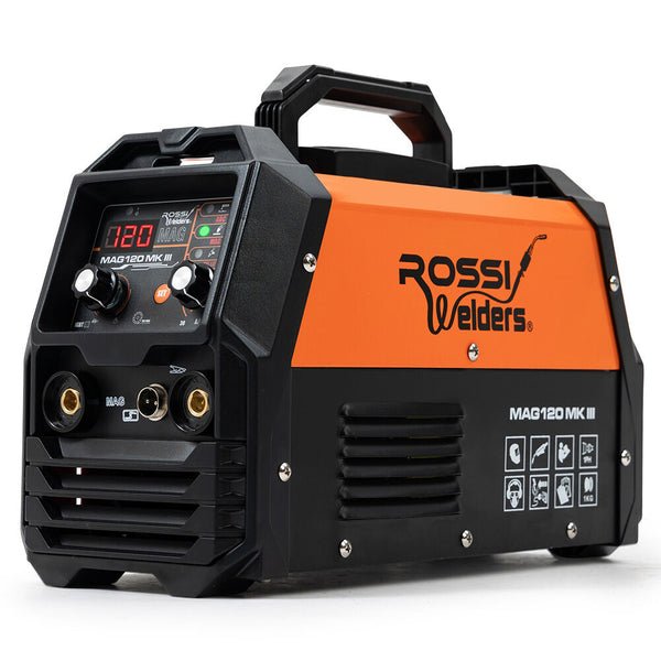 Rossi 120 Amp Portable Inverter Mma Mag Gasless Lift Arc Welder Inverter Welders