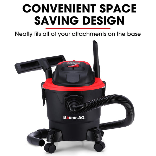 Baumr Ag 15L 1200W Wet And Dry Vacuum Cleaner With Blower For Car Workshop Carpet Vacuum Cleaners