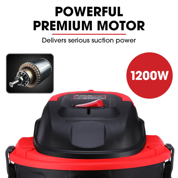 Baumr Ag Baumr Ag 15L 1200W Wet And Dry Vacuum Cleaner With Blower For Car Workshop Carpet Vacuum Cleaners