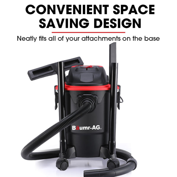 Baumr Ag 20L 1200W Wet And Dry Vacuum Cleaner With Blower For Car Workshop Carpet Vacuum Cleaners
