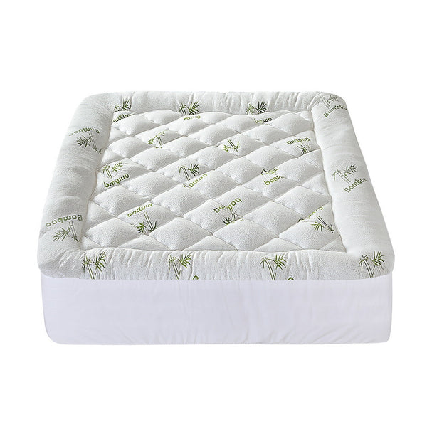 Giselle Mattress Topper 5Cm Pillowtop Toppers Bamboo Double Mattress Toppers & Protectors