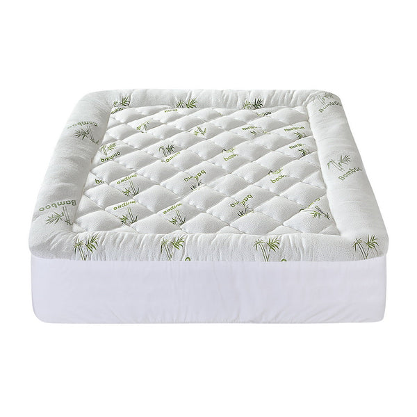 Giselle Mattress Topper 5Cm Pillowtop Toppers Bamboo King Mattress Toppers & Protectors