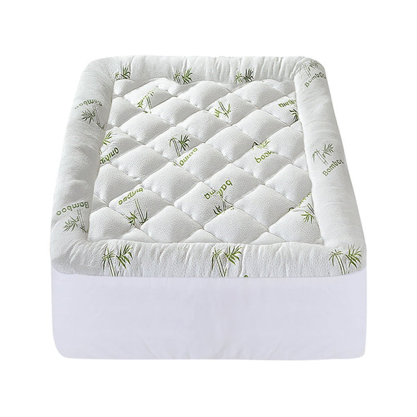 Giselle Mattress Topper 5Cm Pillowtop Toppers Bamboo King Single Mattress Toppers & Protectors