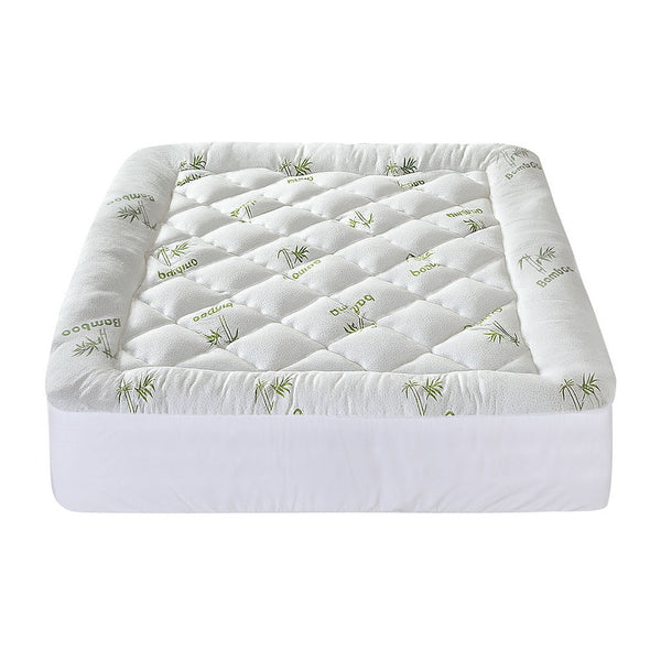 Giselle Mattress Topper 5Cm Pillowtop Toppers Bamboo Queen Mattress Toppers & Protectors