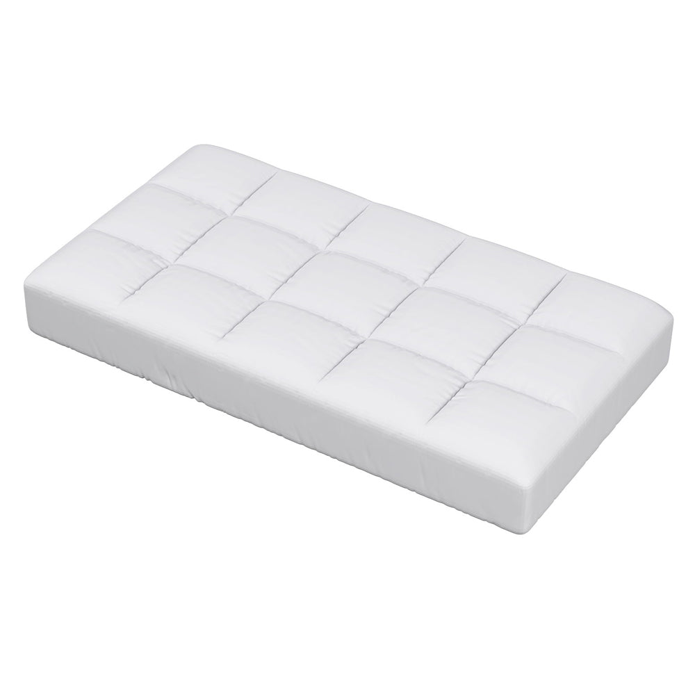 Giselle Bedding Mattress Topper Pillowtop Bamboo Cot Mattress Toppers & Protectors