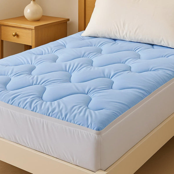 Giselle 5Cm Mattress Topper Pillowtop Toppers Double Sided Single Mattress Toppers & Protectors