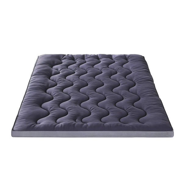 Giselle 5Cm Mattress Topper Pillowtop Toppers Bamboo Charcoal Double Mattress Toppers & Protectors