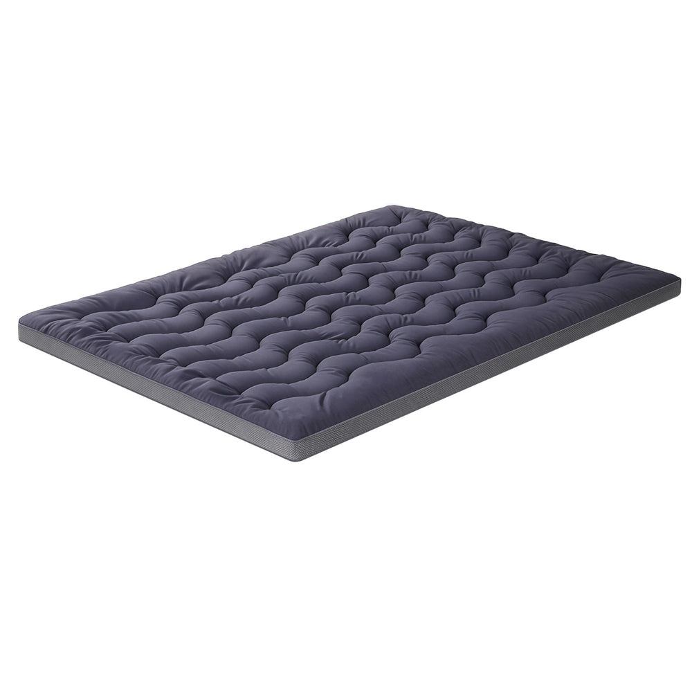 Giselle 5Cm Mattress Topper Pillowtop Toppers Bamboo Charcoal King Mattress Toppers & Protectors