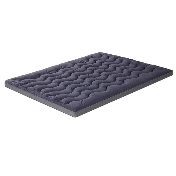 Giselle 5Cm Mattress Topper Pillowtop Toppers Bamboo Charcoal King Mattress Toppers & Protectors