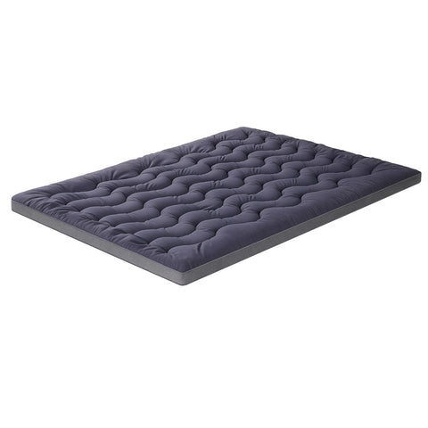 Giselle 5Cm Mattress Topper Pillowtop Toppers Bamboo Charcoal King Mattress Toppers & Protectors