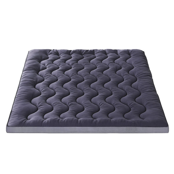 Giselle 5Cm Mattress Topper Pillowtop Toppers Bamboo Charcoal King Mattress Toppers & Protectors