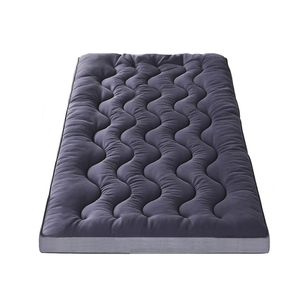 Giselle 5Cm Mattress Topper Pillowtop Toppers Bamboo Charcoal King Single Mattress Toppers & Protectors