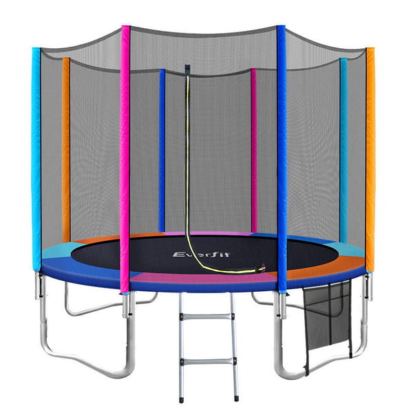 10Ft Trampoline Everfit Kids Rebounder Trampolines