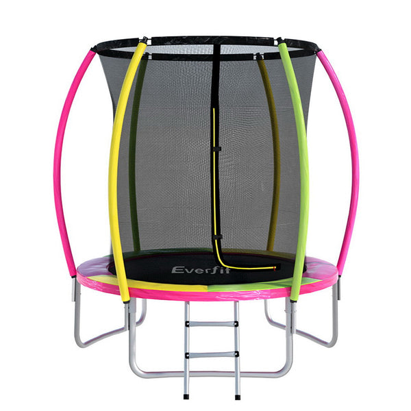 Everfit 6Ft Kids Round Trampoline Rebounder Trampolines