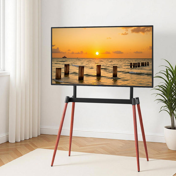 Artiss Tv Stand 32 75 Inch Led Lcd Screen Wooden Floor Easel Height Adjustable Tv Stands & Mounts