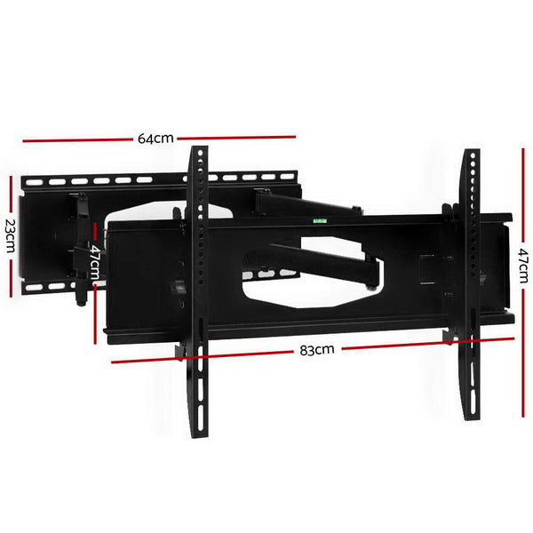 Artiss Tv Wall Mount Bracket For 32" 80" Led Lcd Full Motion Dual Strong Arms Tv Stands & Mounts