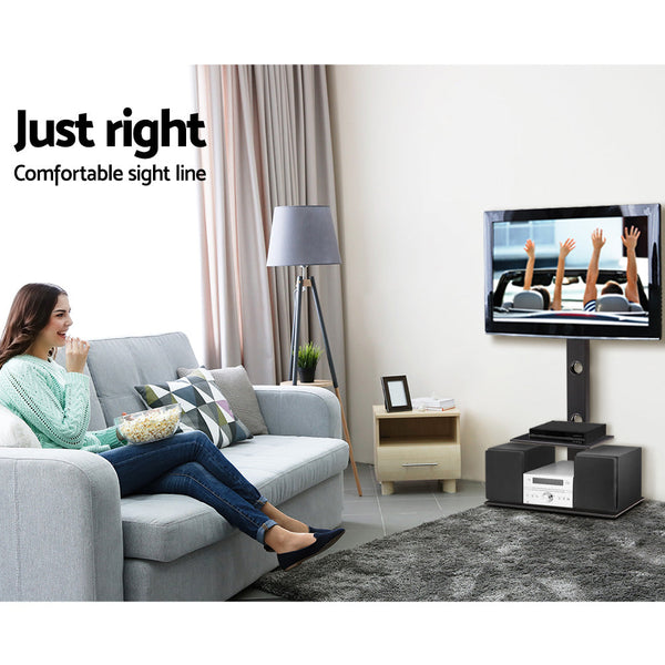 Tv Stand Mount Bracket For 32" 70" Led Lcd Tiers Storage Floor Shelf Tv Stands & Mounts