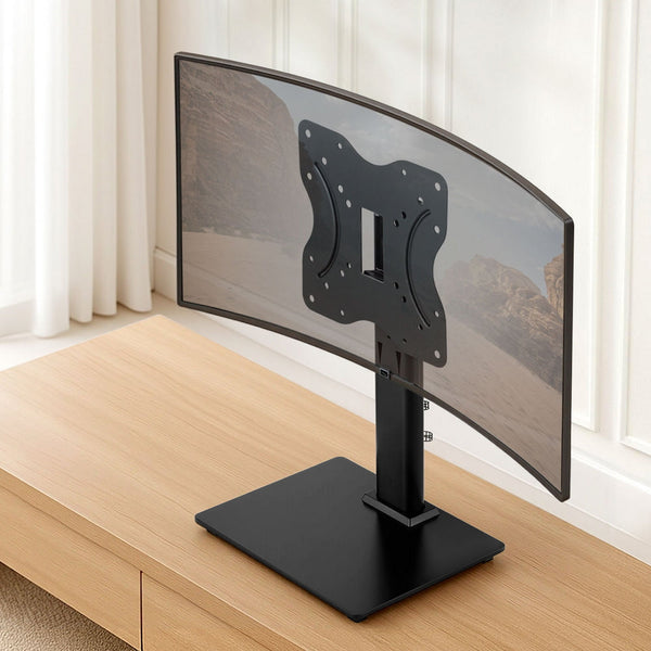 Artiss Tv Stand Bracket For 19 43 Inch Tvs Table Top Desktop Universal Swivel Tv Stands & Mounts