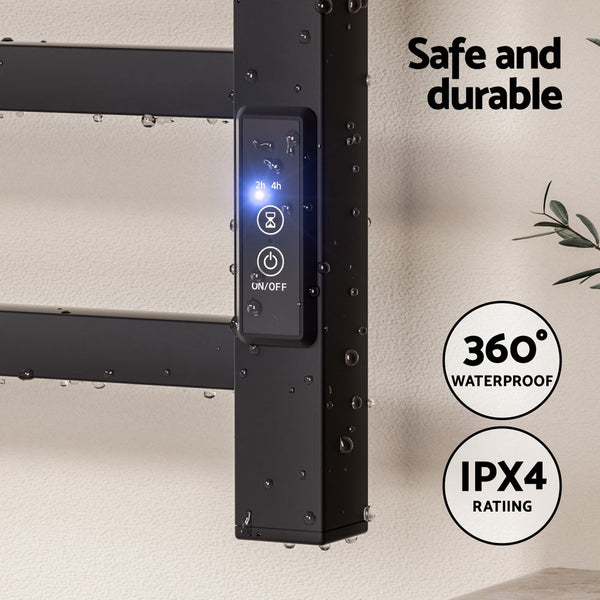 Devanti Electric Heated Towel Rail With Timer For Salon And Spa Sterilisers Warmers Sterilisers & Towel Warmers